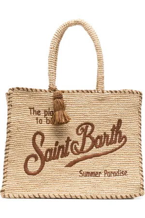MC2 SAINT BARTH Tote Vanity de rafia