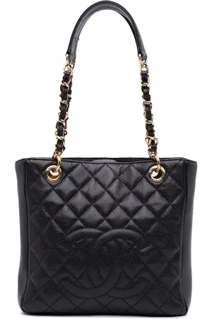 CHANEL Bolsa de hombro Petite Caviar Shopping Tote 2011