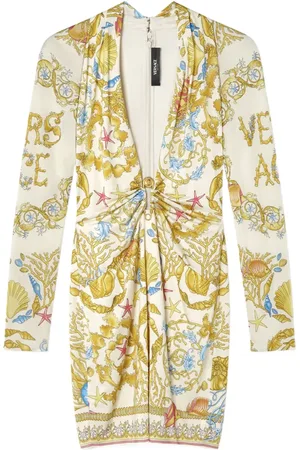 VERSACE Vestido corto Underwater Barocco