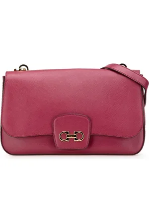 Salvatore Ferragamo Bolsa crossbody Gancini Rory Flap de piel de becerro 2021