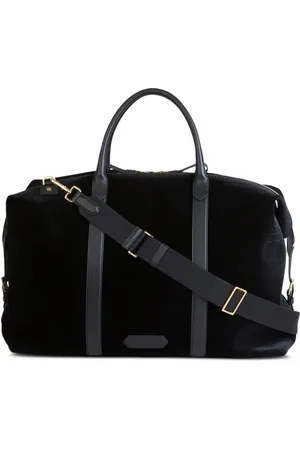 Tom Ford Bolsa duffle con efecto de piel de cocodrilo