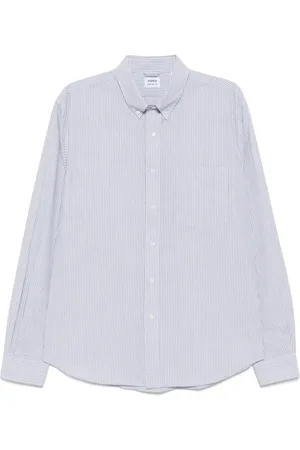 Aspesi Camisa con rayas estampadas