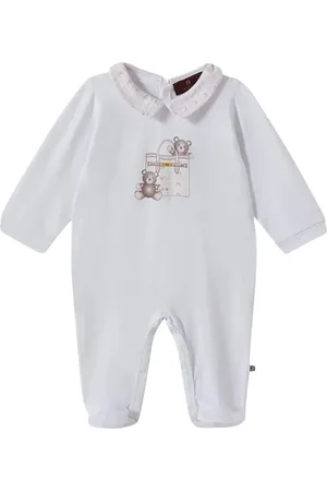 Aigner Romper con oso bordado