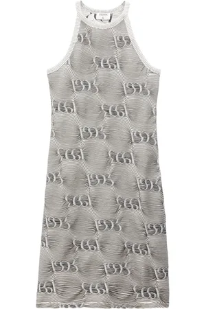 Filippa K Vestido corto con motivo en jacquard