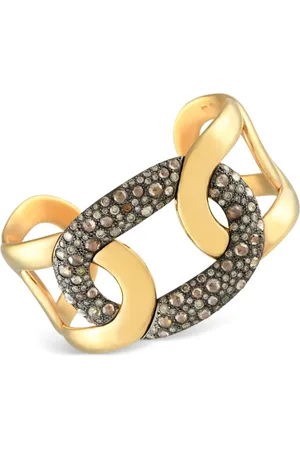 Pomellato Pulsera Tango en oro amarillo de 18kt con diamantes