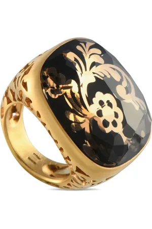 Pomellato Anillo Victoria en oro amarillo de 18kt con cristal
