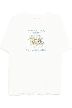 pushBUTTON Playera Crying Girl
