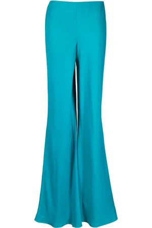 Alberta Ferretti Pantalones acampanados de tiro alto