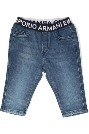 Emporio Armani Jeans slim con logo en la pretina