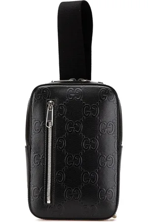 Gucci Bolsa crossbody Sling Bag de piel con motivo Jumbo GG en relieve 2016-2024