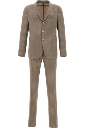Biagio Santaniello Pinstriped single-breasted suit