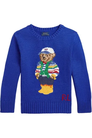Ralph Lauren Suéter con motivo Polo Bear