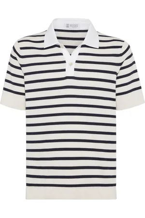 Brunello Cucinelli Playera tipo polo