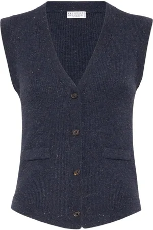 Brunello Cucinelli Chaleco con botones