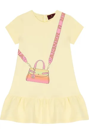 Aigner Vestido con estampado gráfico