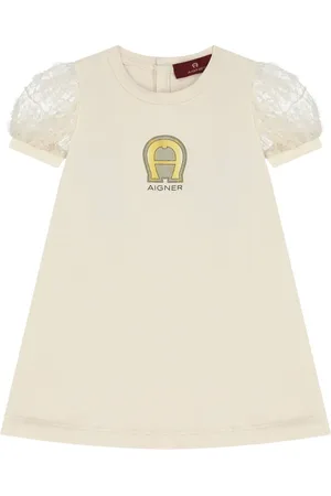 Aigner Vestido con mangas farol
