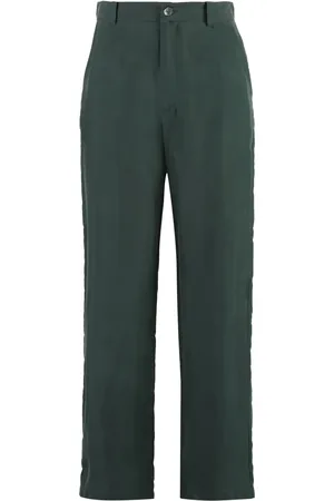 P.A.R.O.S.H. Pantalones de seda rectos