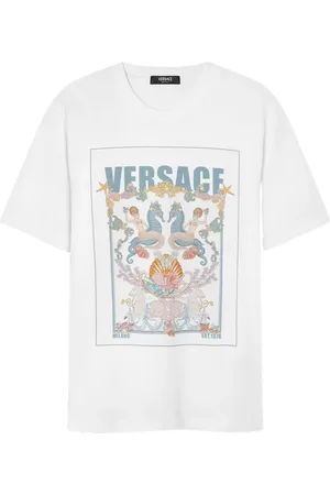 VERSACE Playera con estampado gráfico