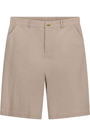 VERSACE Shorts de tejido seersucker