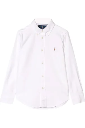 Ralph Lauren Camisa con logo bordado