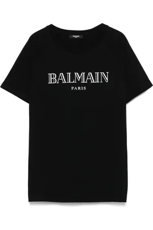 Balmain Playera con logo estampado