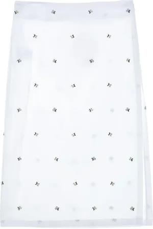 RIER Falda midi con estampado floral