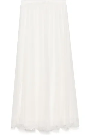 SHIATZY CHEN Falda de malla en forma de diamante