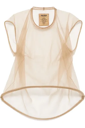 UMA WANG Top transparente