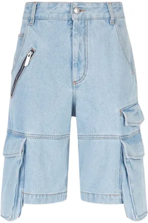 GCDS Shorts cargo de mezclilla