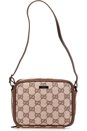 Gucci Bolsa de hombro Double Zip cob lona GG del siglo XX