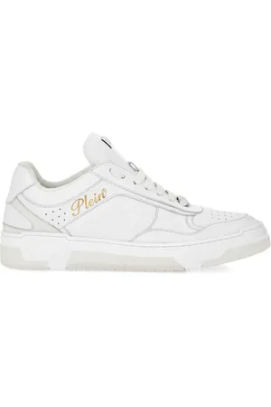 Philipp Plein Tenis de piel de napa