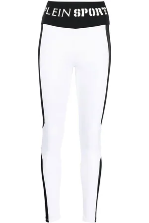 Philipp Plein Leggins joggers con tiro alto