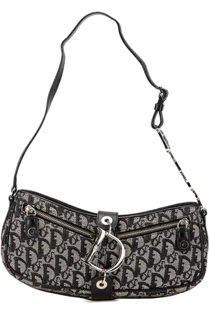 Dior Bolsa de hombro Pochette Diorissimo pequeña con lona Trotter y dije D Charm 2004