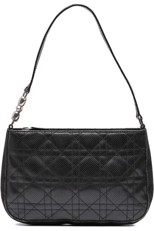 Dior Bolsa de hombro Cannage de piel de becerro 2001