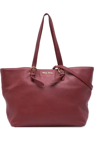 Miu Miu Bolso satchel Vitello Daino Convertible Shopper grande 2010