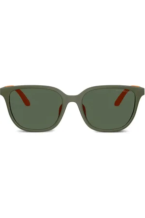 Emporio Armani Lentes de sol con armazón cuadrada