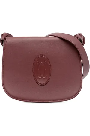 Cartier Bolsa crossbody Must de Leather del siglo XX