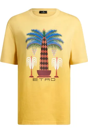 Etro Playera con estampado en colaboración con Agostino Iacurci