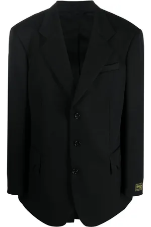 RAF SIMONS Blazer con botones con bolsillo jagged