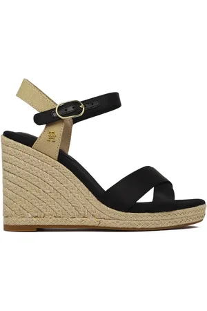 Tommy Hilfiger Sandalias con cuña de 102mm