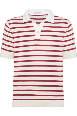 Brunello Cucinelli Playera tipo polo