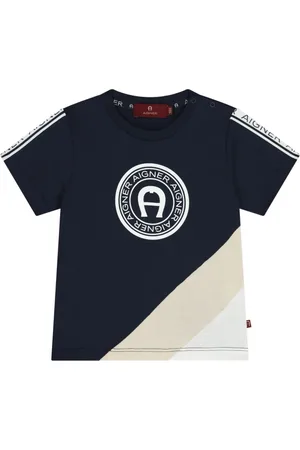 Aigner Playera con logo estampado