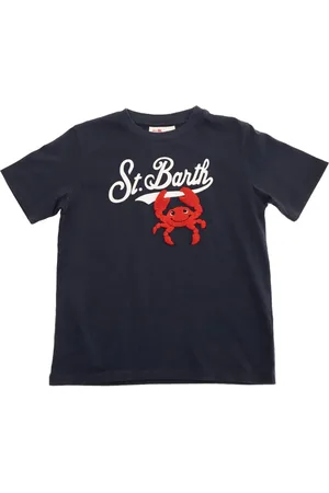 MC2 SAINT BARTH Playera con logo estampado