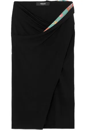 VERSACE Falda midi Underwater Barocco
