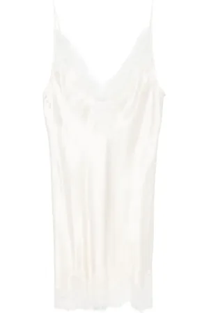 CARINE GILSON Slip dress de seda