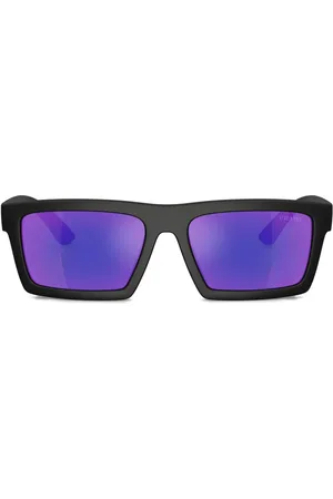 Prada Lentes de sol con armazón rectangular