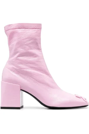 Courrèges Botas con logo en relieve y tacón de 70mm