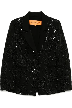 STINE GOYA Blazer con lentejuelas