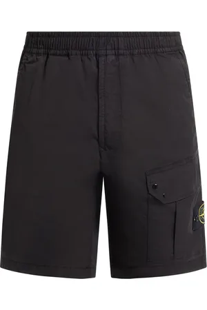 Stone Island Shorts cargo con distintivo Compass