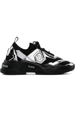 Philipp Plein Tenis bajos metalizados